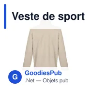 Veste de sport personnalisable NITRO avec logo - Unisexe - Miniature 2