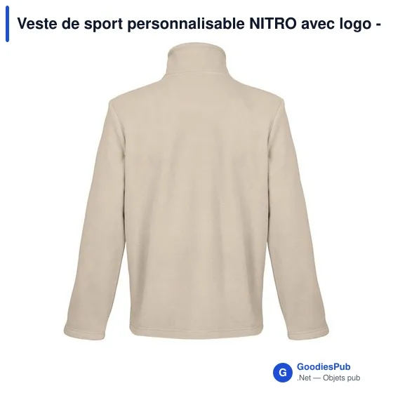 Veste de sport personnalisable NITRO avec logo - Unisexe - Image 2