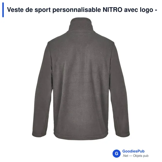 Veste de sport personnalisable NITRO avec logo - Unisexe - Image 5