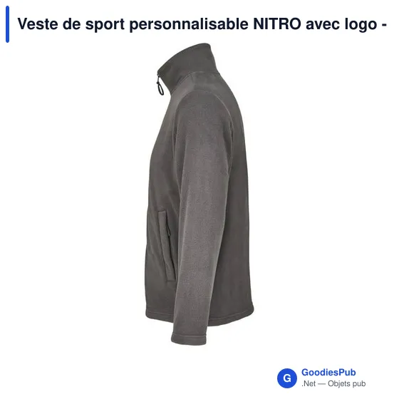 Veste de sport personnalisable NITRO avec logo - Unisexe - Image 6