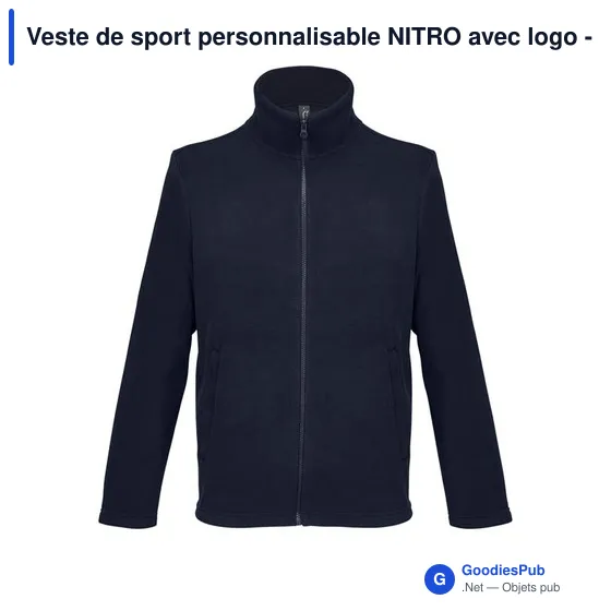 Veste de sport personnalisable NITRO avec logo - Unisexe - Image 7