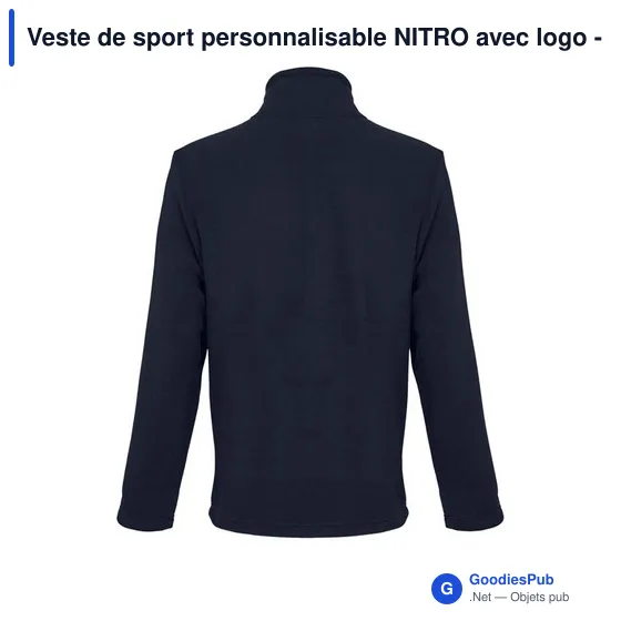 Veste de sport personnalisable NITRO avec logo - Unisexe - Image 8