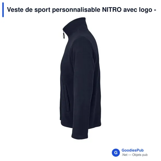 Veste de sport personnalisable NITRO avec logo - Unisexe - Image 9
