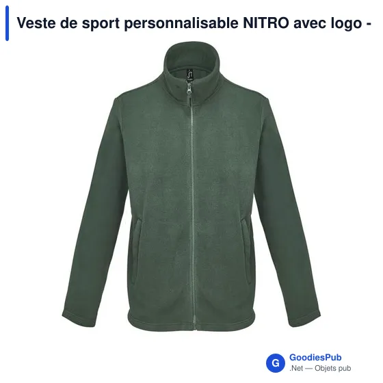 Veste de sport personnalisable NITRO avec logo - Unisexe - Image 10