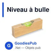Niveau à bulle décapsuleur personnalisable en bambou avec logo - Bambou - Miniature 2
