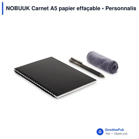 NOBUUK Carnet A5 papier effaçable - Image 1