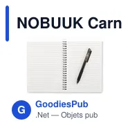 NOBUUK Carnet A5 papier effaçable - Miniature 2