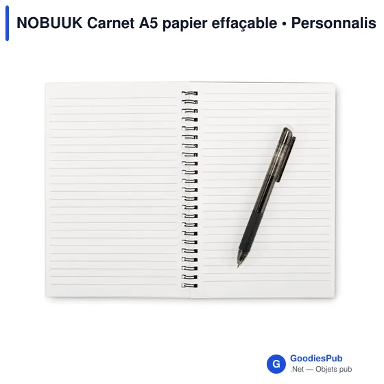 NOBUUK Carnet A5 papier effaçable - Image 2
