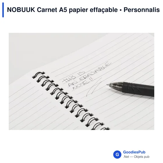 NOBUUK Carnet A5 papier effaçable - Image 5