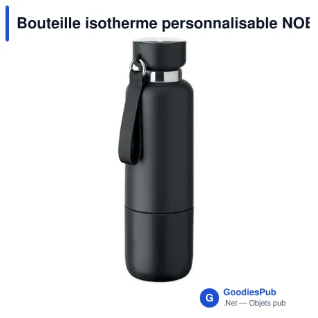 Bouteille isotherme personnalisable NOEKA 500ml avec logo