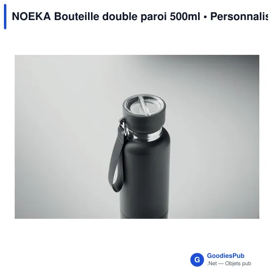 Bouteille isotherme personnalisable NOEKA 500ml avec logo - Image 3