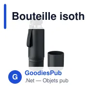 Bouteille isotherme personnalisable NOEKA 500ml avec logo - Miniature 5