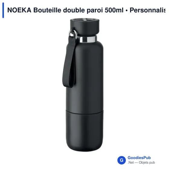 Bouteille isotherme personnalisable NOEKA 500ml avec logo - Image 6