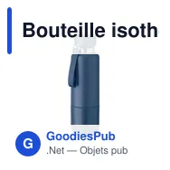 Bouteille isotherme personnalisable NOEKA 500ml avec logo - Miniature 8