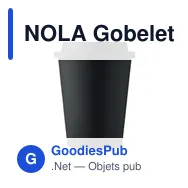 NOLA Gobelet double paroi PP 300 ml - Miniature 2