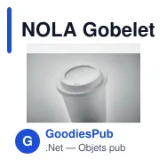 NOLA Gobelet double paroi PP 300 ml - Miniature 11