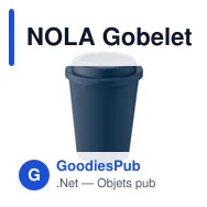 NOLA Gobelet double paroi PP 300 ml - Miniature 12
