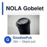 NOLA Gobelet double paroi PP 300 ml - Miniature 5