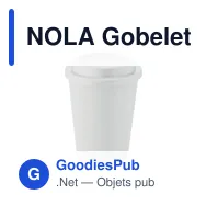 NOLA Gobelet double paroi PP 300 ml - Miniature 6