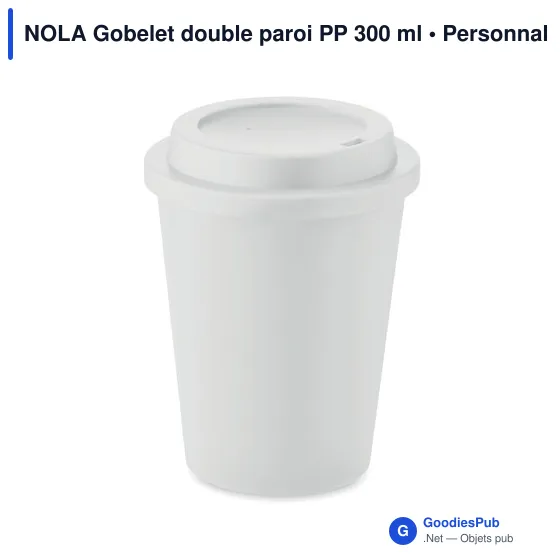 NOLA Gobelet double paroi PP 300 ml - Image 6