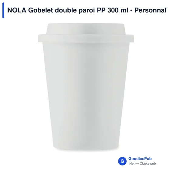 NOLA Gobelet double paroi PP 300 ml - Image 7