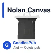Sac à dos personnalisable Nolan Canvas avec logo - 20 L - Miniature 5