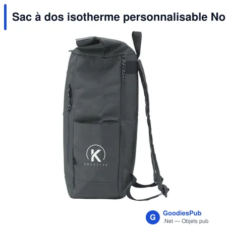 Sac à dos isotherme personnalisable Nolan Picnic avec logo