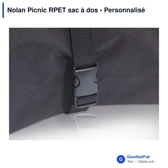 Sac à dos isotherme personnalisable Nolan Picnic avec logo - Image 11