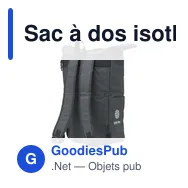 Sac à dos isotherme personnalisable Nolan Picnic avec logo - Miniature 3