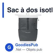 Sac à dos isotherme personnalisable Nolan Picnic avec logo - Miniature 4
