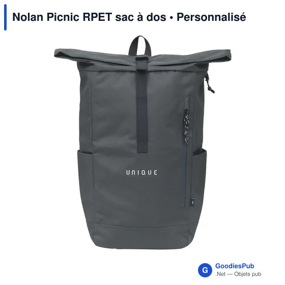 Sac à dos isotherme personnalisable Nolan Picnic avec logo - Image 4
