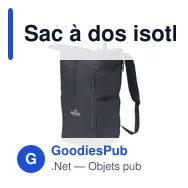 Sac à dos isotherme personnalisable Nolan Picnic avec logo - Miniature 6