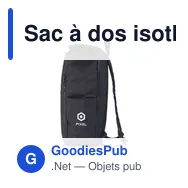Sac à dos isotherme personnalisable Nolan Picnic avec logo - Miniature 7