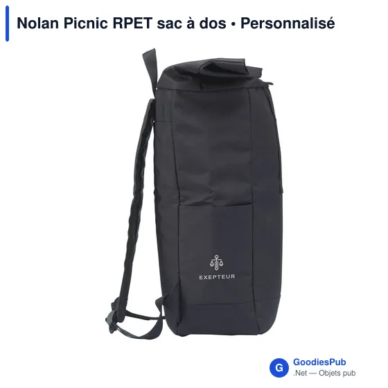 Sac à dos isotherme personnalisable Nolan Picnic avec logo - Image 8