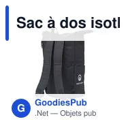 Sac à dos isotherme personnalisable Nolan Picnic avec logo - Miniature 9