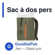 Sac à dos personnalisable Nolan avec logo - 18 L - Miniature 1