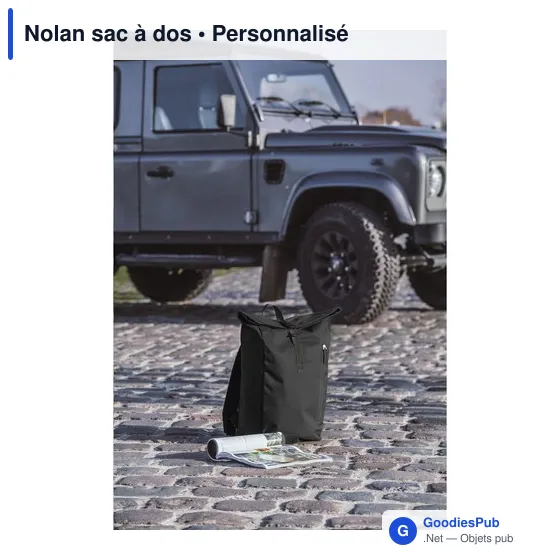 Sac à dos personnalisable Nolan avec logo - 18 L - Image 11