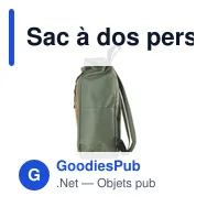 Sac à dos personnalisable Nolan avec logo - 18 L - Miniature 4