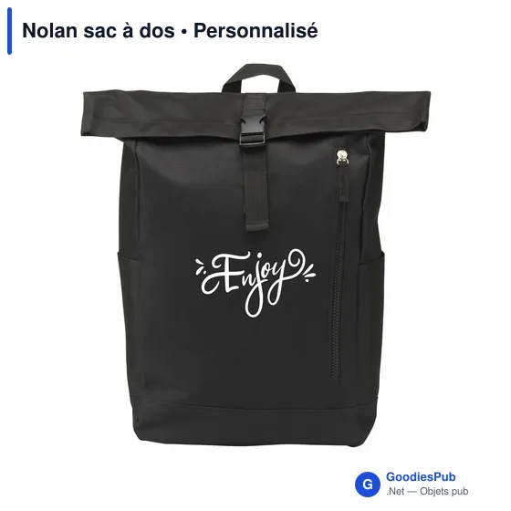 Sac à dos personnalisable Nolan avec logo - 18 L - Image 6