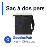 Sac à dos personnalisable Nolan avec logo - 18 L - Miniature 7