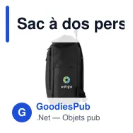 Sac à dos personnalisable Nolan avec logo - 18 L - Miniature 9