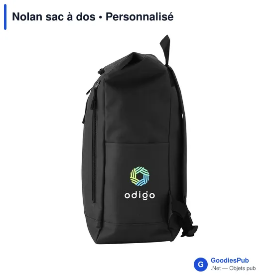Sac à dos personnalisable Nolan avec logo - 18 L - Image 9