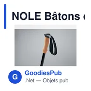 NOLE Bâtons de marche nordique - Miniature 5