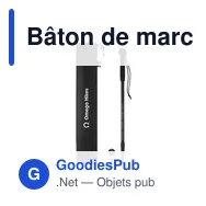Bâton de marche télescopique personnalisable avec logo - NOLE ONE - Miniature 4