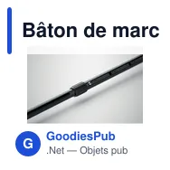 Bâton de marche télescopique personnalisable avec logo - NOLE ONE - Miniature 5