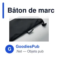 Bâton de marche télescopique personnalisable avec logo - NOLE ONE - Miniature 8