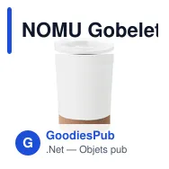 NOMU Gobelet double paroi 300ml - Miniature 1
