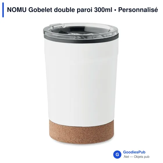 NOMU Gobelet double paroi 300ml - Image 1