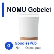 NOMU Gobelet double paroi 300ml - Miniature 2