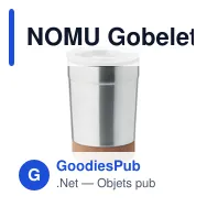 NOMU Gobelet double paroi 300ml - Miniature 12